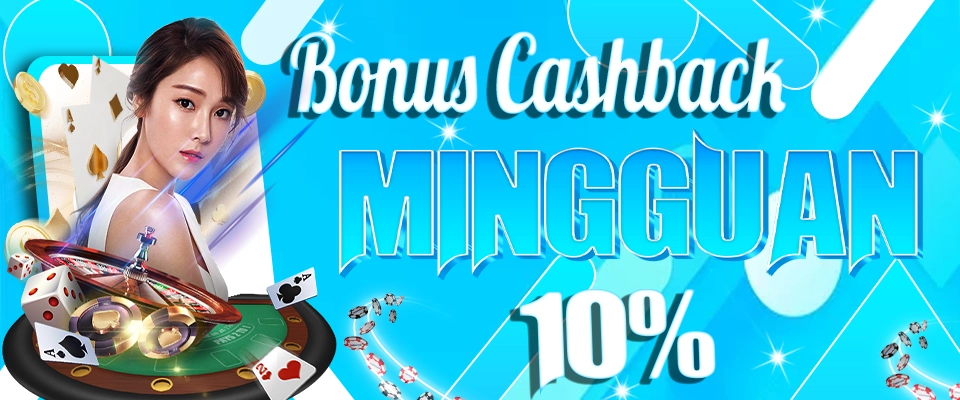 Cashback sportsbook 10% - RICHES138