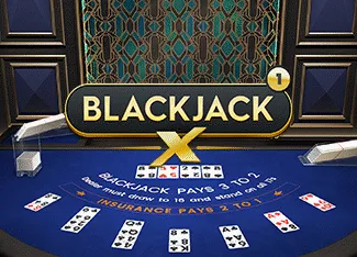 Blackjack X 1 - Azure - RICHES138