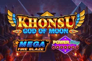 Mega Fire Blaze: Khonsu God of Moon PowerPlay Jackpot - RICHES138