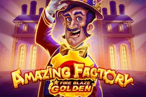 Fire Blaze Golden: Amazing Factory - RICHES138