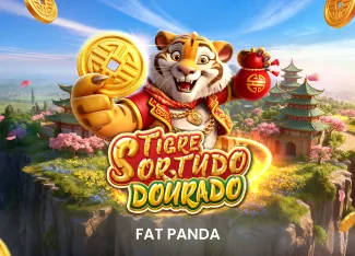 Tigre Sortudo Dourado - RICHES138