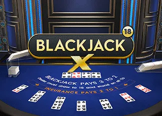Blackjack X 18 - Azure - RICHES138
